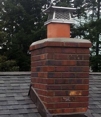chimney crown and cap